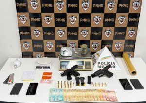 Ação da Polícia Militar em Coronel Fabriciano desarticula ponto de tráfico