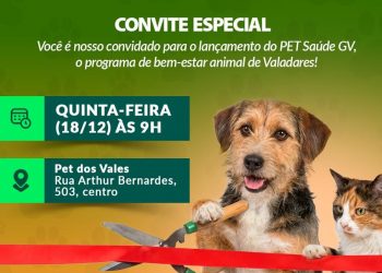 Lançamento do Pet Saúde GV é remarcado para quinta-feira