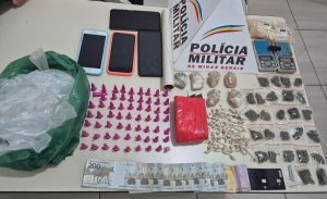 Ação contra o tráfico termina com sete presos e grande apreensão de drogas em Belo Oriente