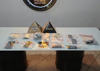 Ação de combate ao tráfico no Santa Helena resulta na prisão de dois homens e apreensão de drogas