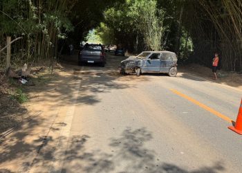 Motociclista fica gravemente ferido após colisão na MGC-120 entre Guanhães e Senhora do Porto