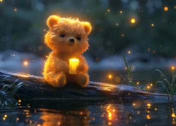 Luzes, cafezinho e alguns ursinhos pra gente sorrir