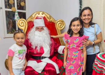 Papai Noel retorna à casinha do Parque Ipanema para fotos