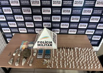 PM apreende adolescente e grande quantidade de drogas em Caratinga