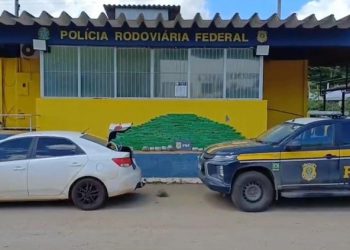 PRF apreende 200 kg de drogas com destino a Ipatinga na BR-262