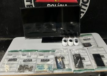 Casal é preso com drogas e objetos furtados em Mantena