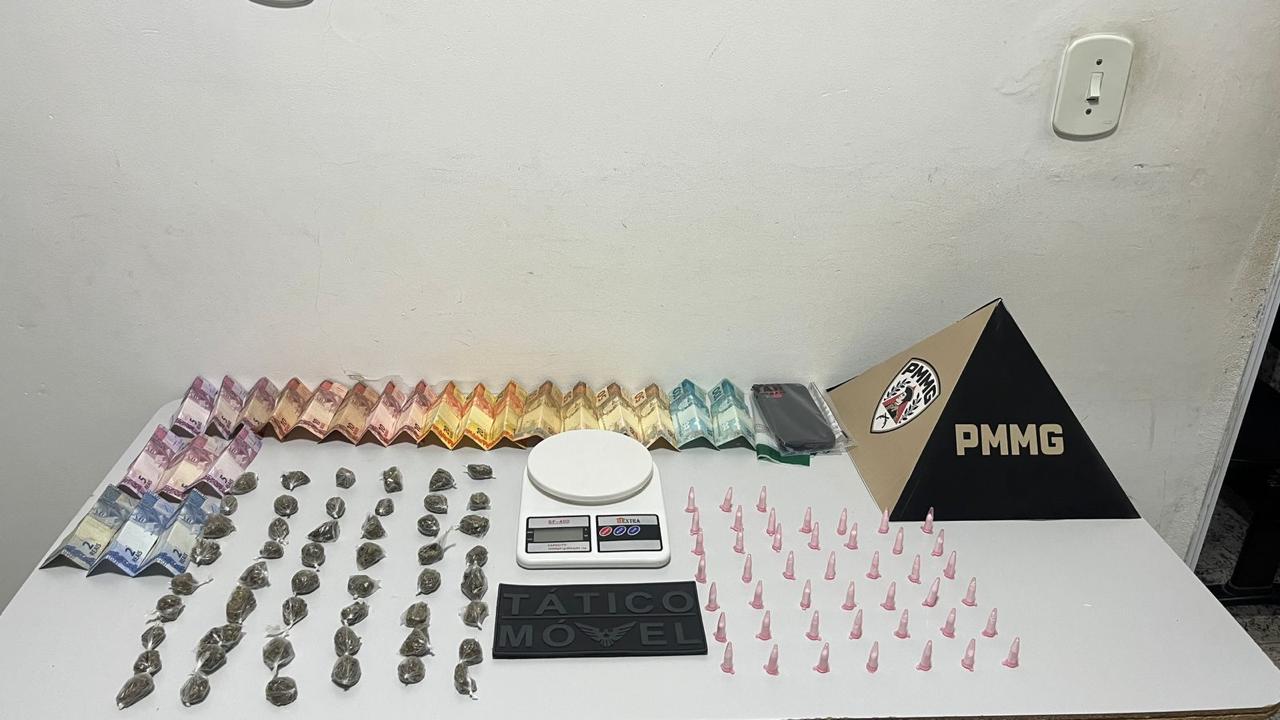 Operação policial na divisa MG–ES resulta na prisão de suspeito e apreensão de drogas em Mantena