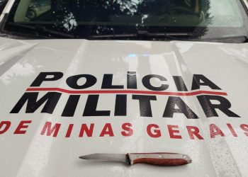 Homem ameaça pessoas com faca, causa tumulto e é detido no bairro Santa Rita