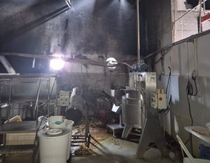 Incêndio em fábrica de temperos deixa um ferido em Ipatinga