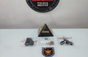 Ameaça a funcionário da Cemig termina com mulher presa e armas apreendidas em Baguari