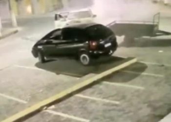 Roubo de caminhonete termina em acidente e prisão em Ipatinga