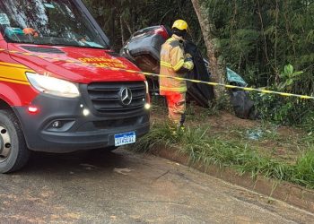 Grave acidente entre Espera Feliz e Dores do Rio Preto termina com uma morte e um ferido grave