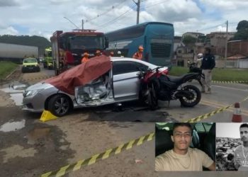 Motociclista e garupa envolvidos em acidente na BR-116 morrem no hospital horas depois