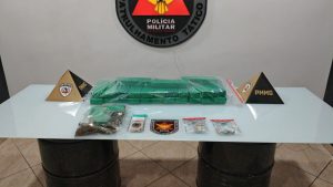 Polícia Militar apreende cerca de 25 quilos de maconha no bairro Turmalina