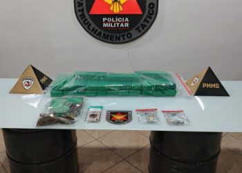 Polícia Militar apreende cerca de 25 quilos de maconha no bairro Turmalina
