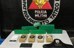 Polícia Militar apreende grande quantidade de drogas na zona rural de Mantena