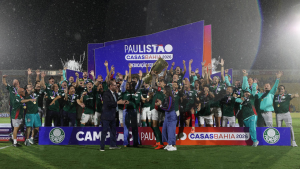 Palmeiras derrota Novorizontino e fatura título do Campeonato Paulista