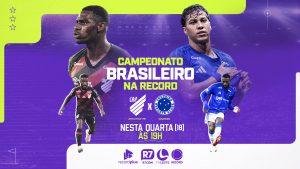 TV Leste/Record transmite duelo entre Athletico Paranaense e Cruzeiro nesta quarta-feira pelo Brasileirão