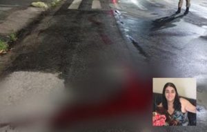 Idosa morre atropelada por motociclista sem habilitação no bairro de Lourdes