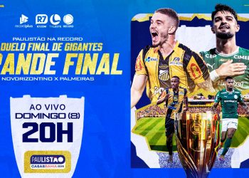 Final do Paulistão é na TV Leste: Novorizontino e Palmeiras decidem o título no domingo