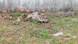 Ossada humana é localizada no Cemitério Santa Rita após denúncia nas redes sociais