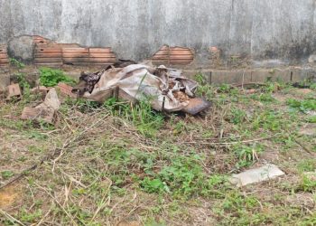 Ossada humana é localizada no Cemitério Santa Rita após denúncia nas redes sociais