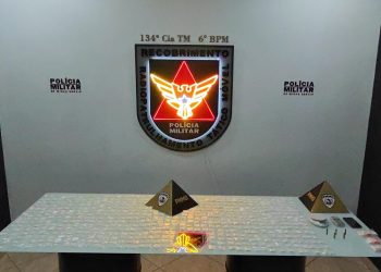 PM prende homem e apreende quase mil porções de cocaína no bairro Jardim Pérola