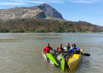 Quatro canoístas de Valadares participam neste fim de semana do Campeonato Brasileiro de Canoagem Descida