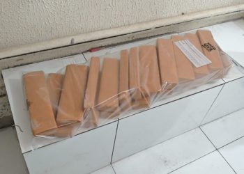 Homem é preso após apreensão de 23 barras de maconha em porta-malas de carro na BR-259 em Valadares