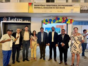 Governo Federal inaugura escritório do Programa Especial de Saúde do Rio Doce em Valadares