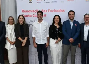 FIEMG participa de apresentação da restauração da fachada da Santa Casa BH e anuncia novos investimentos para a instituição
