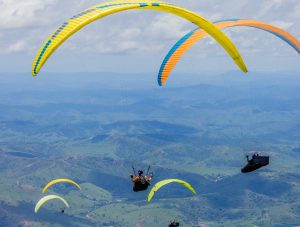 Primeira etapa do Campeonato Brasileiro de Parapente é realizada com sucesso em Valadares