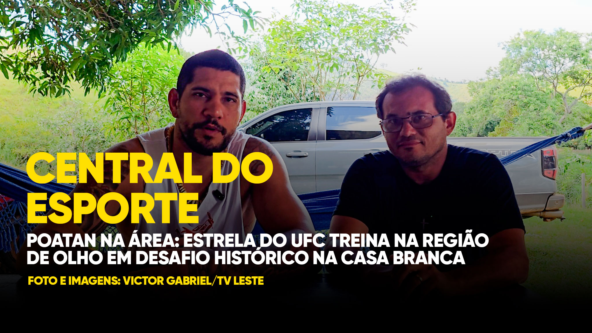 Alex Poatan movimenta Sobrália e se prepara para lutar pelo cinturão do UFC