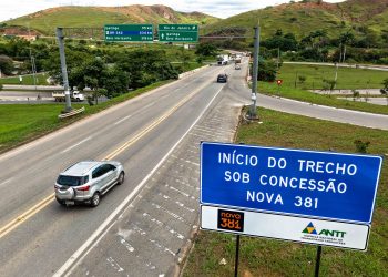 Obras na BR-381 seguem até sábado com intervenções em trechos entre Caeté e Valadares