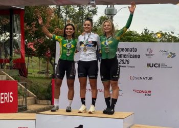 Iara Caetano é vice-campeã na prova de XCE do Pan-Americano de MTB no Paraguai