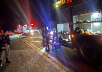 Motorista morre em acidente com caminhão carregado de gado em Materlândia