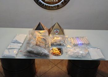 Operação no Parque Fraternidade termina com apreensão de drogas e prisão de suspeito