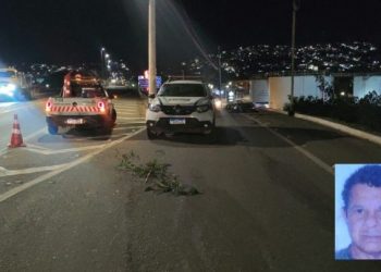 Motociclista morre após colisão contra poste no bairro Nova Vila Bretas