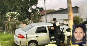Jovem morre após colisão de carro contra poste no Distrito Industrial