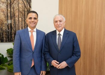 OAB-MG recebe a visita do ex-Presidente da República, Michel Temer