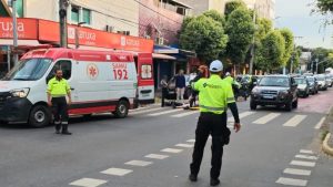 Motociclista fica ferido após colisão com bicicleta elétrica em Valadares