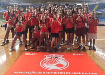 Associação de Badminton de José Raydan conquista 43 medalhas na primeira etapa do Circuito Mineiro de Badminton