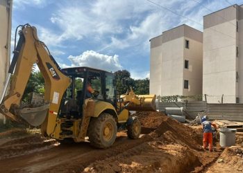 Águas de Valadares inicia nova etapa de modernização do esgoto no bairro Vila dos Montes