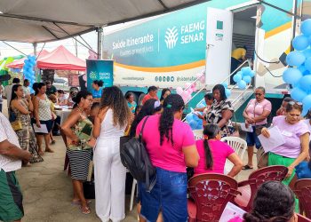Saúde Itinerante leva exames preventivos gratuitos à população de Alvarenga e Sobrália