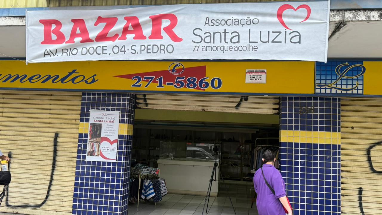 Associação Santa Luzia realiza Bazar Solidário nesta semana no Centro