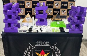 PM prende homem e apreende grande quantidade de drogas em Coronel Fabriciano