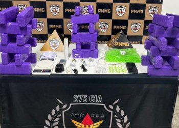 PM prende homem e apreende grande quantidade de drogas em Coronel Fabriciano