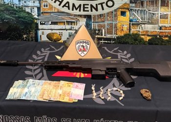 Homem é preso após apreensão de drogas e arma em Aimorés