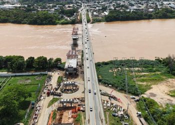 Duplicação da Ponte São Raimundo avança e atinge 60% de execução