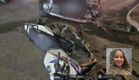 Motociclista morre em acidente entre carro e moto no bairro São Pedro